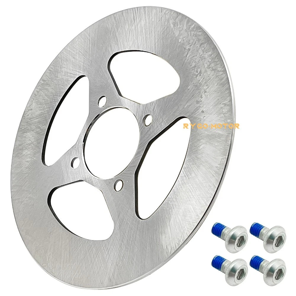 Rear Brake Rotor & Bolt for Yamaha Raptor 350 250 125 YFM350 YFM250 YFM125 YFZ450