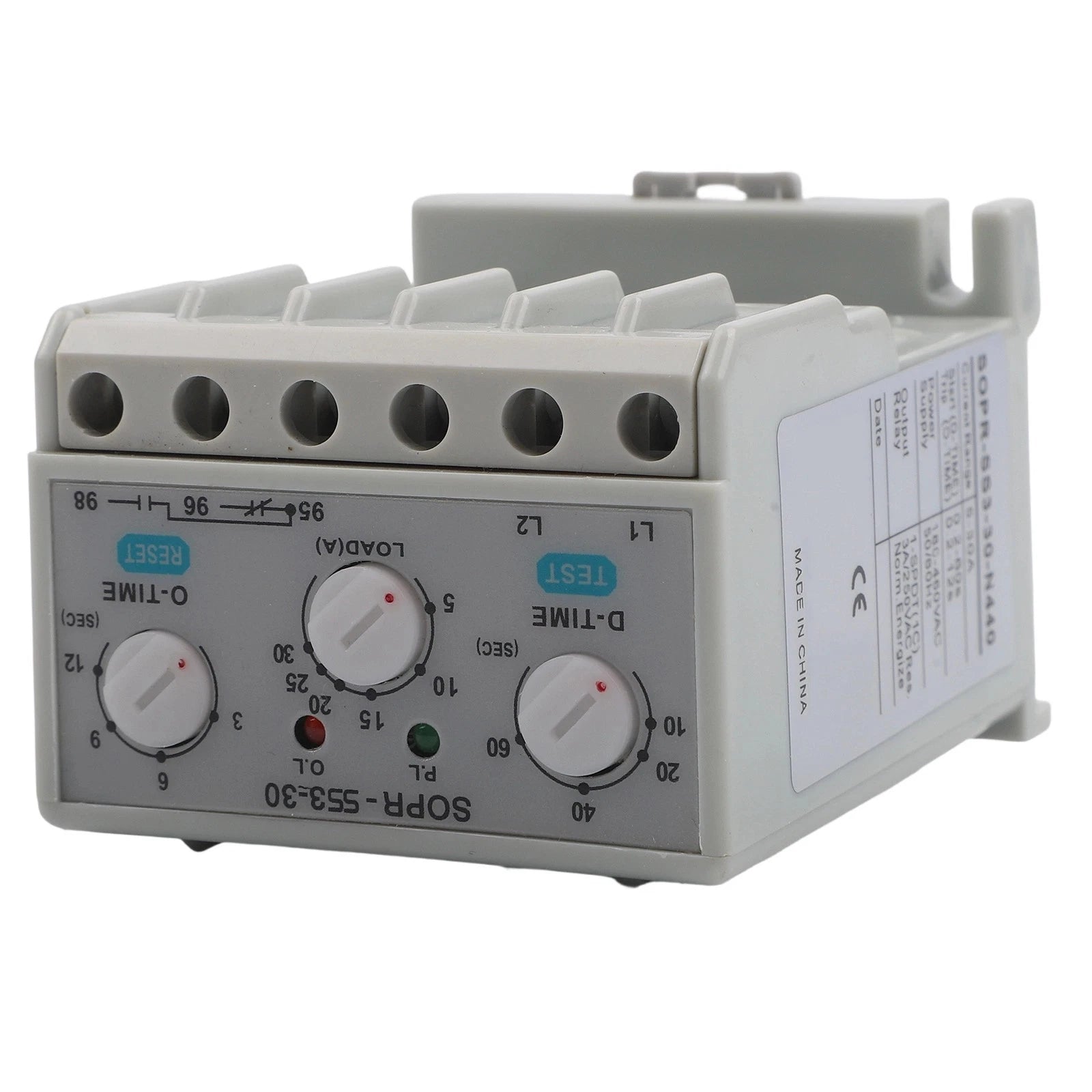 Electronic Overload Relay for Motor Protection (SOPRSS3220)