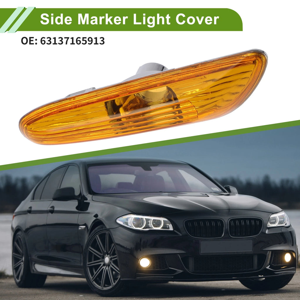 Left Side Marker Light Cover Replacement for BMW 320i (2002–2005)