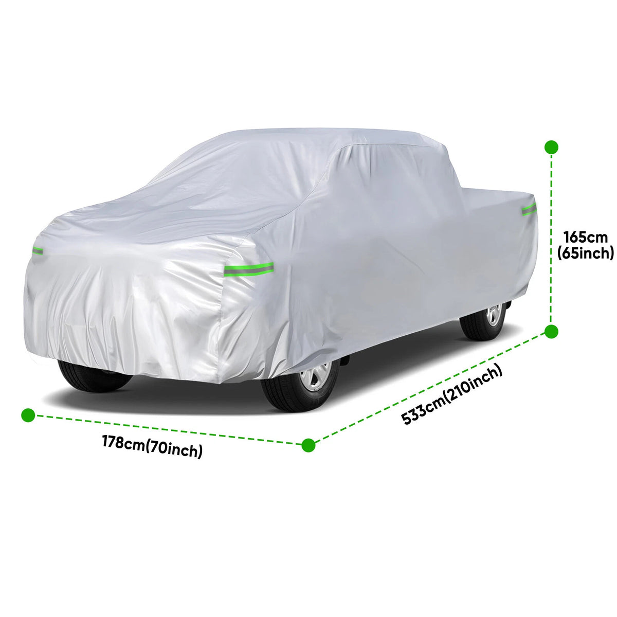 Waterproof Car Cover for Ford Pickup (Outdoor Snow Rain Dust UV Protector)