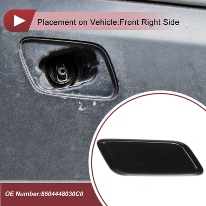 Front Right Washer Nozzle Cover Cap for Lexus RX270 RX350 RX450H (2012–2013) Black