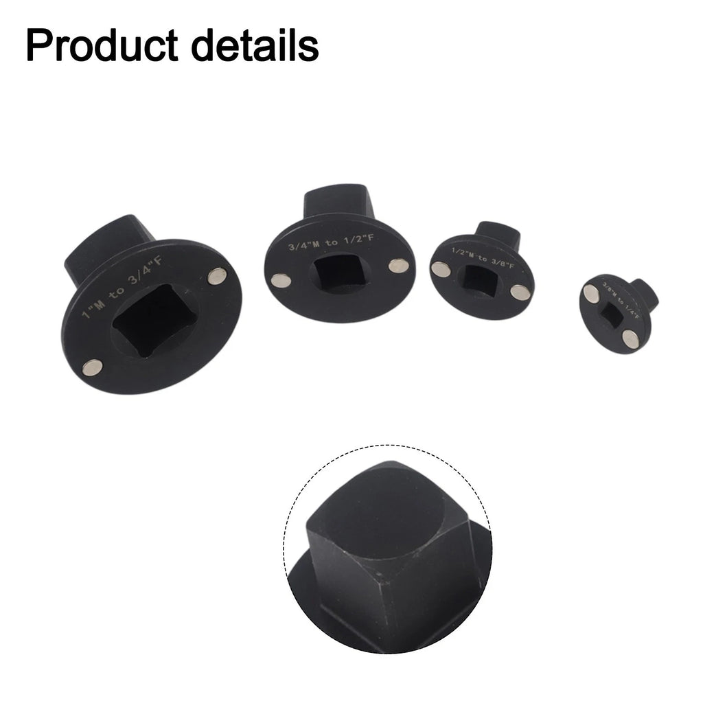 Set of 4 Low Profile Magnetic Socket Holders for Workshop
