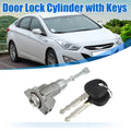 Front Left Door Lock Cylinder with Keys for Hyundai Elantra (2011–2016)