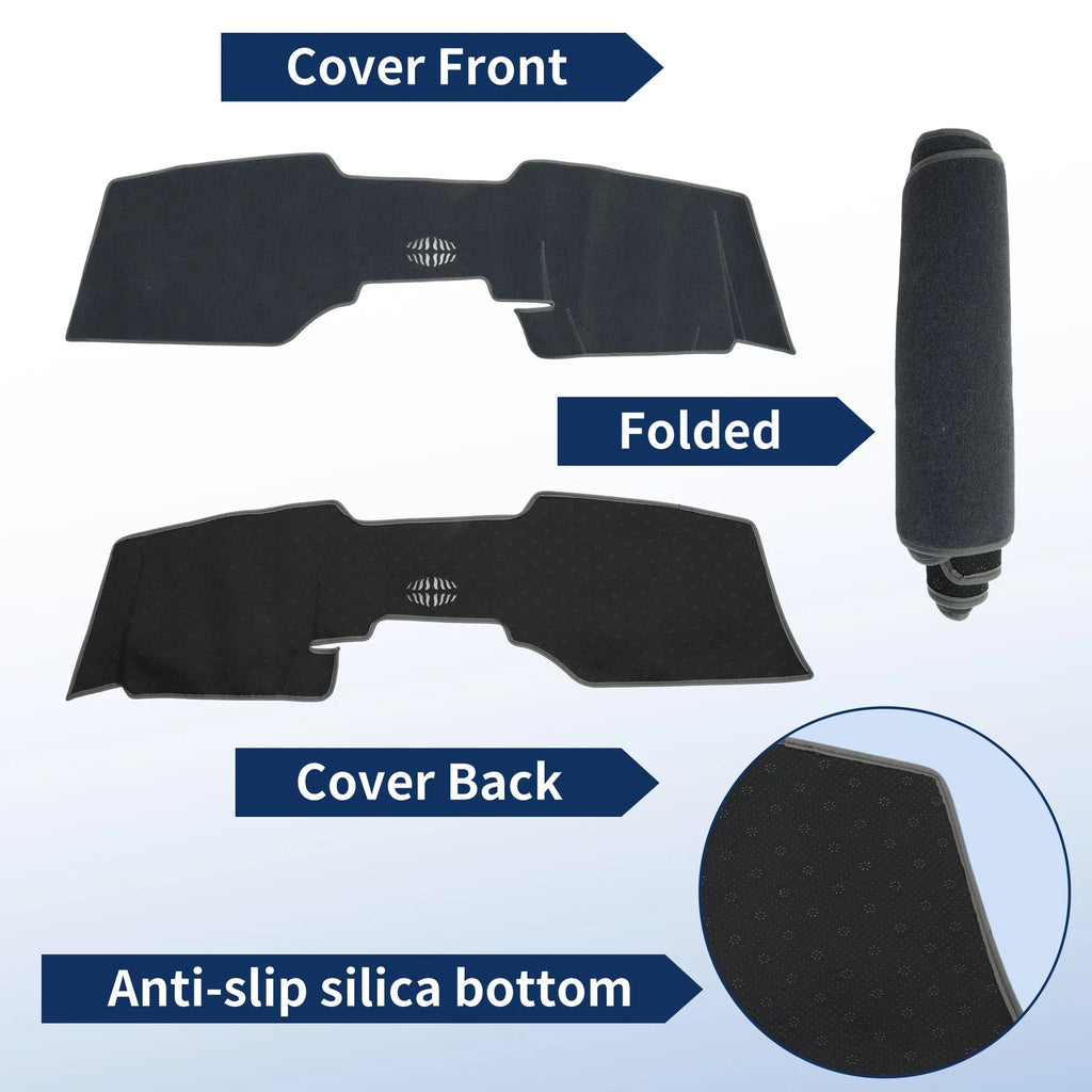 Dash Cover for Mazda CX-60 (2024–2026) Polyester Gray