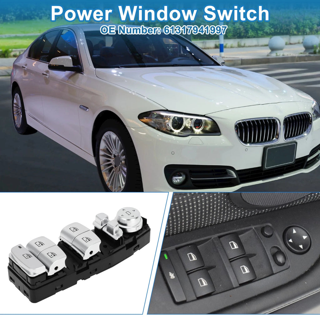 Power Window Switch for BMW G30 5 Series (2015–2020) Front Door Control
