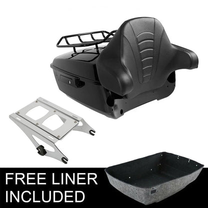 Trunk Pad Mount Rack for Harley Touring CVO Street Road Glide (2014–2026)