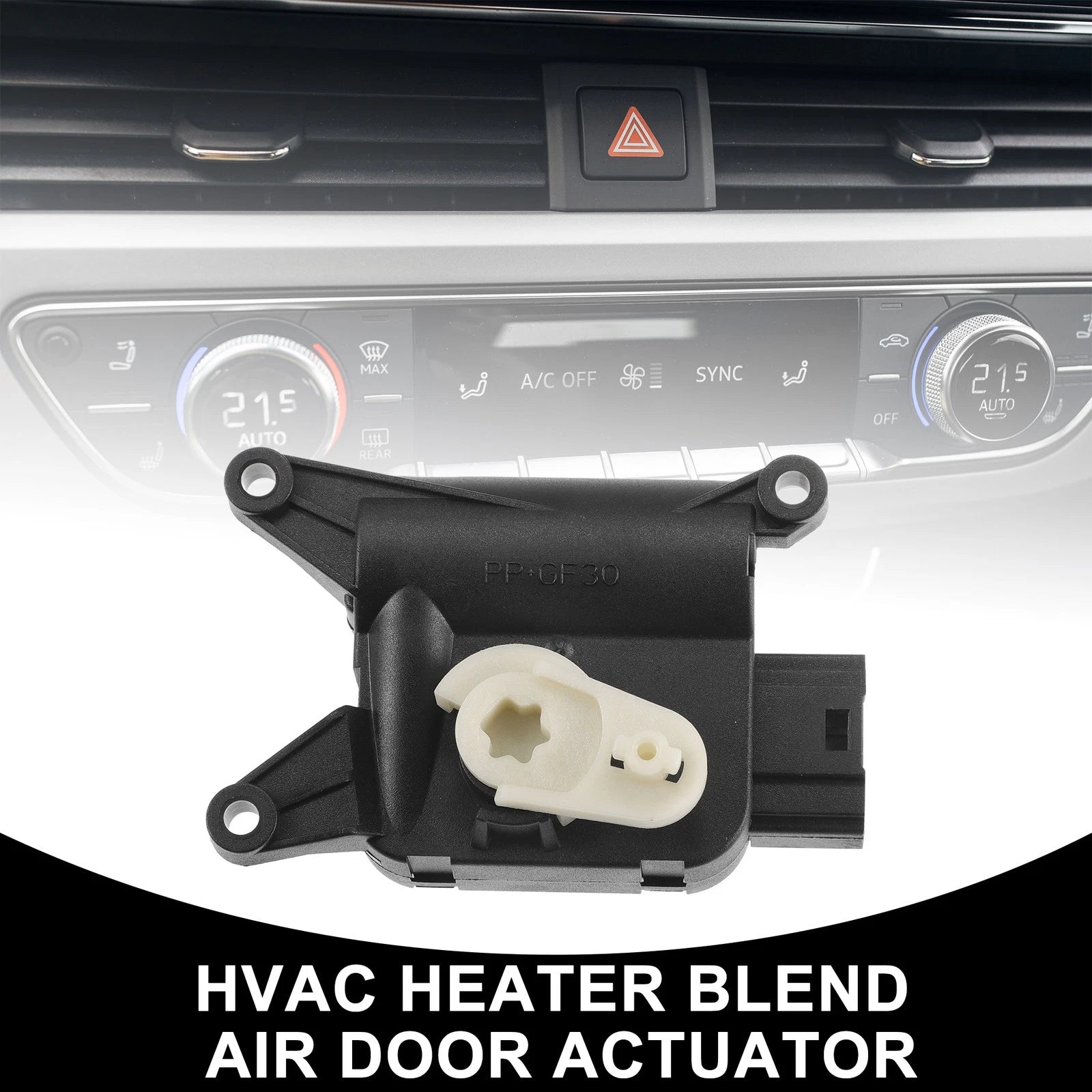 HVAC Heater Blend Door Control Actuator Replacement for Audi Q3 (2014–2018)