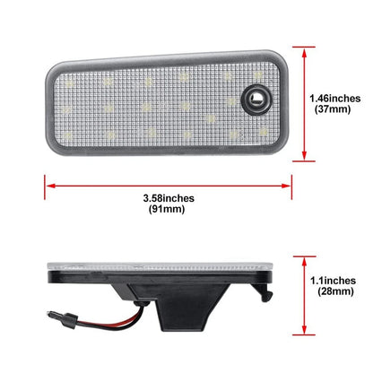 LED License Plate Light for Hyundai Santa Fe DM (2013–2018)