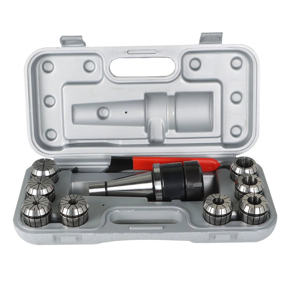 10-Piece #40 ER-40 Spring Collet Chuck for Precision Machining