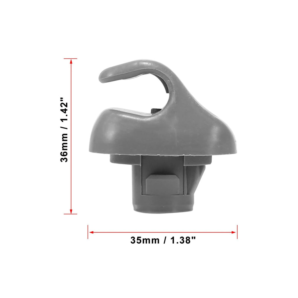 2pcs Sun Visor Hook Clip Retainer Replacement for Honda Civic (1996–2008)