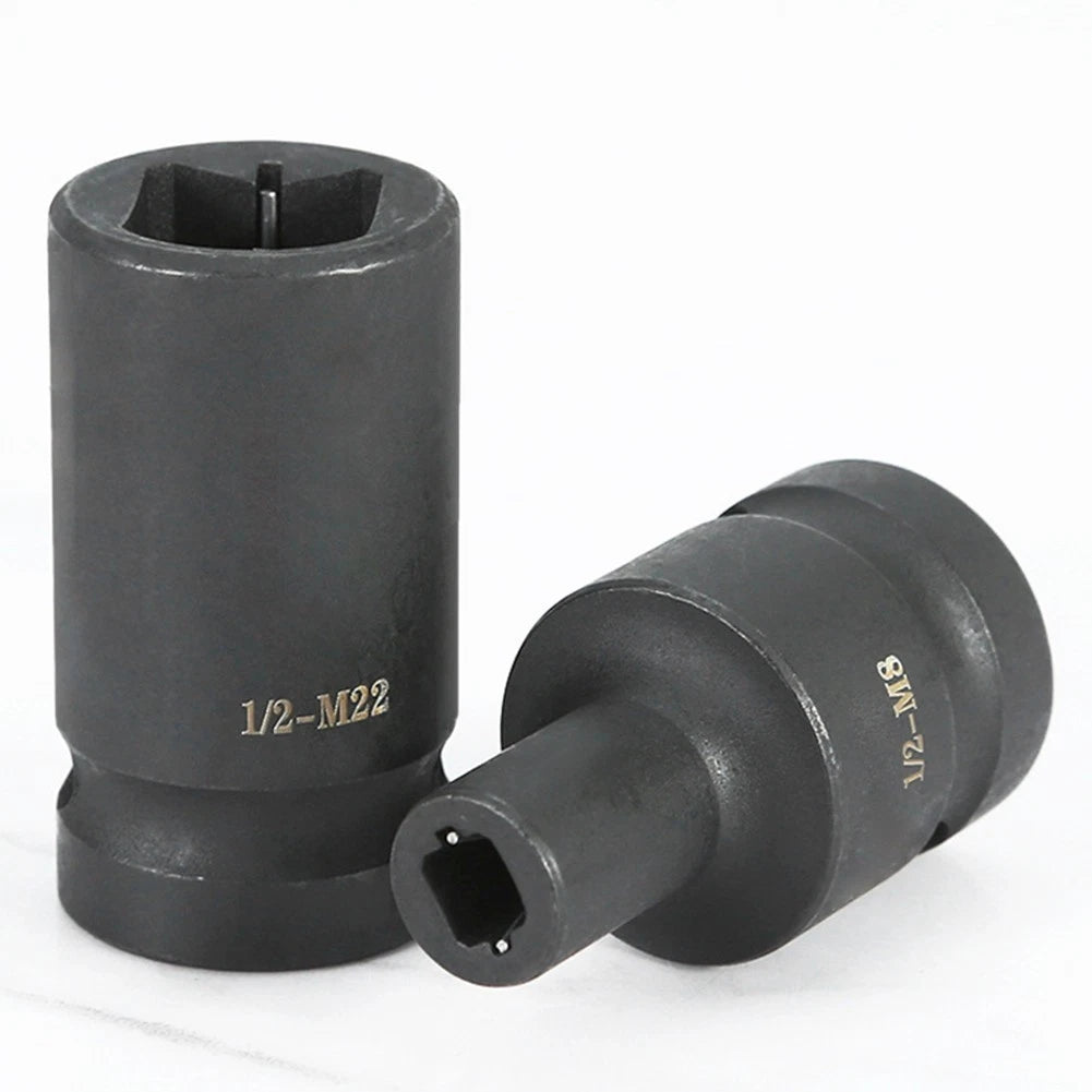 Heavy Duty Square Tap Socket with 12" Driver for Pneumatic Ratchet Wrench