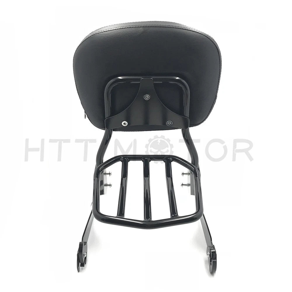 Detachable Passenger Backrest Sissy Bar Rack for Harley Dyna (2006–2017)
