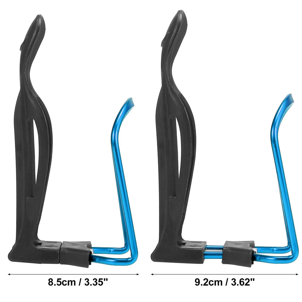2PCS Adjustable Drink Holder Cup Bottle Cages for Motorcycle Bicycle (Blue)