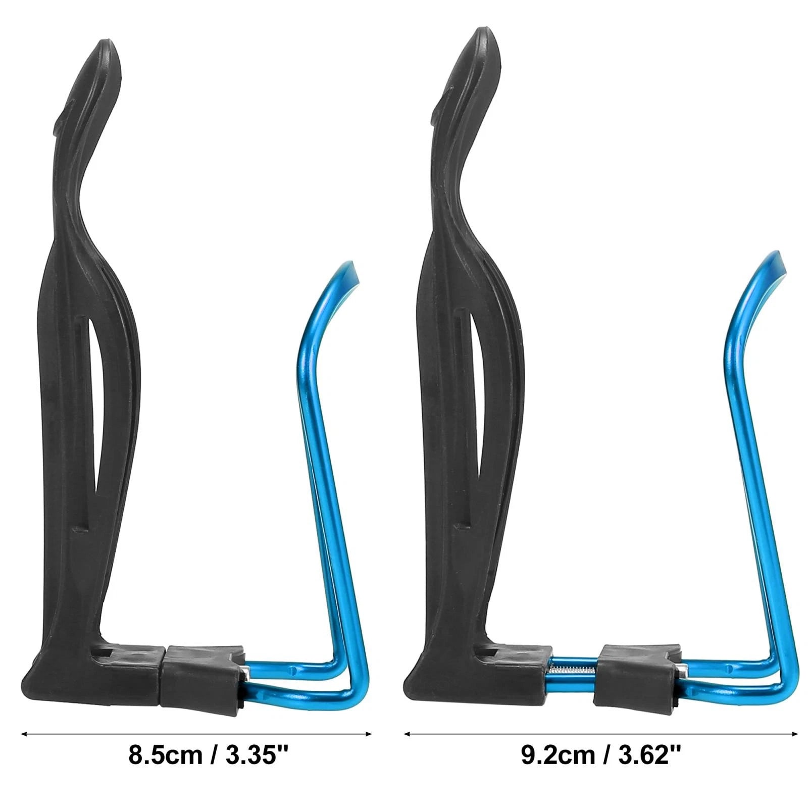 2PCS Adjustable Drink Holder Cup Bottle Cages for Motorcycle Bicycle (Blue)