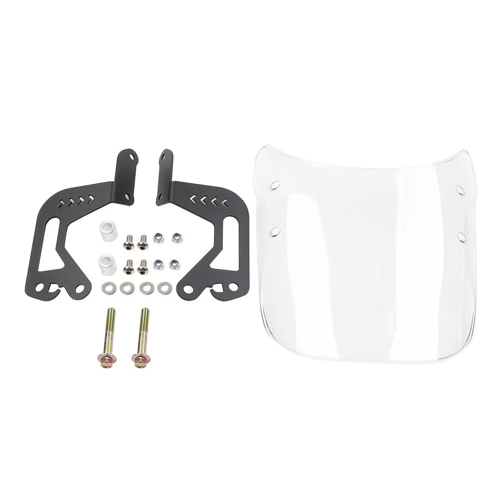 Clear Windshield Wind Screen for Hunter 350 (2022–2024)