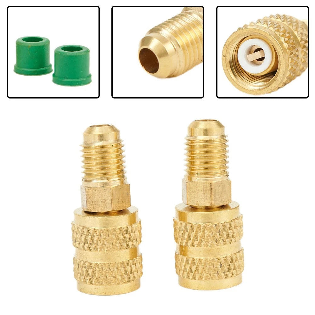 R410a Adapter Tool 5/16" SAE Female Connector for Cool Couplers