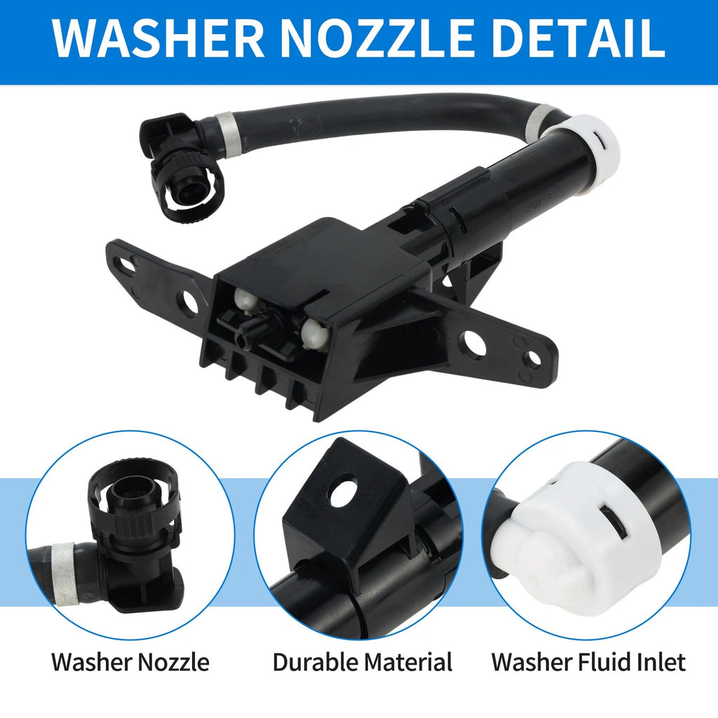 Right Driver Side Headlight Washer Nozzle for Subaru Forester (2014–2018)