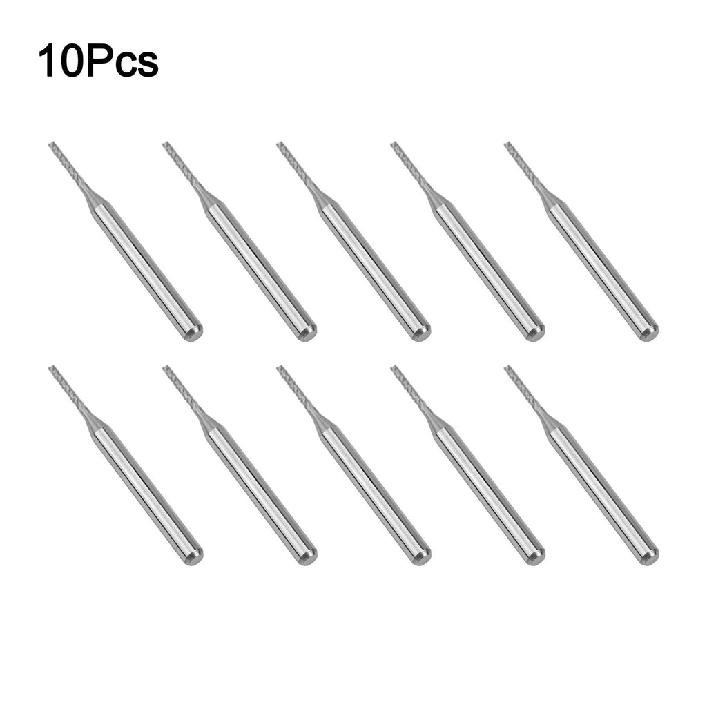 Set of 10 Engraving Drill Bits 1.2mm