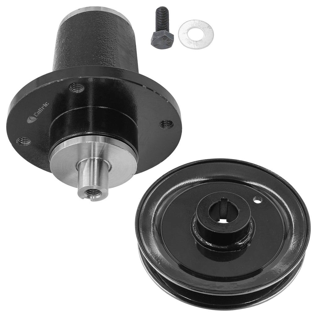 Deck Spindle and Pulley Replacement for Hustler Z Diesel RD X-ONE Super S (60")