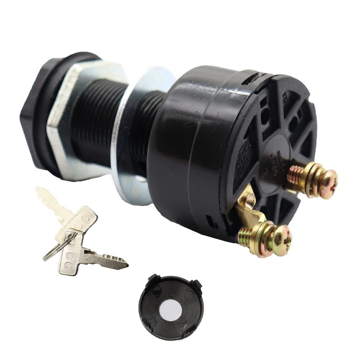 Ignition Key Switch 101826201 for Club Car DS Electric Golf Cart (1996–UP)