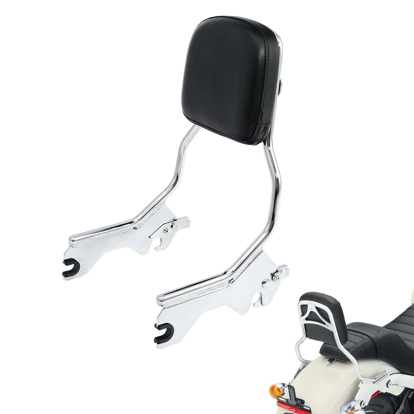 Sissy Bar Backrest Docking Hardware Kit for Harley Low Rider (2018–2023)