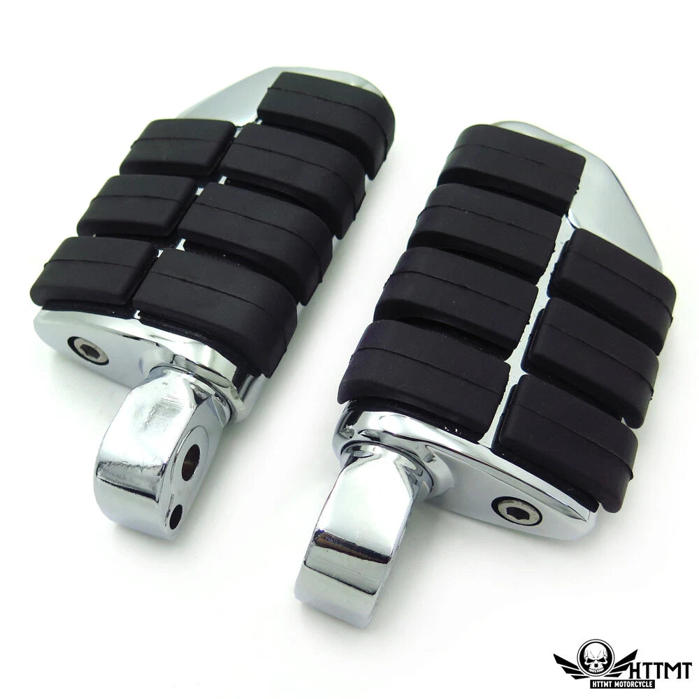 Chrome Dually Footpegs for Suzuki Marauder 800 (1997–2004)