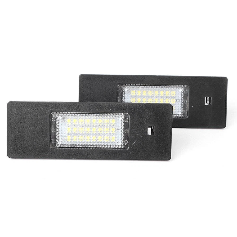 Pair Error Free LED License Plate Lights for BMW E81 E87 E63 E64 E86