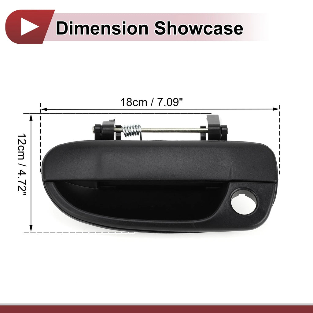 Car Exterior Door Handle Replacement for Hyundai Accent Front Left (2012–2017)
