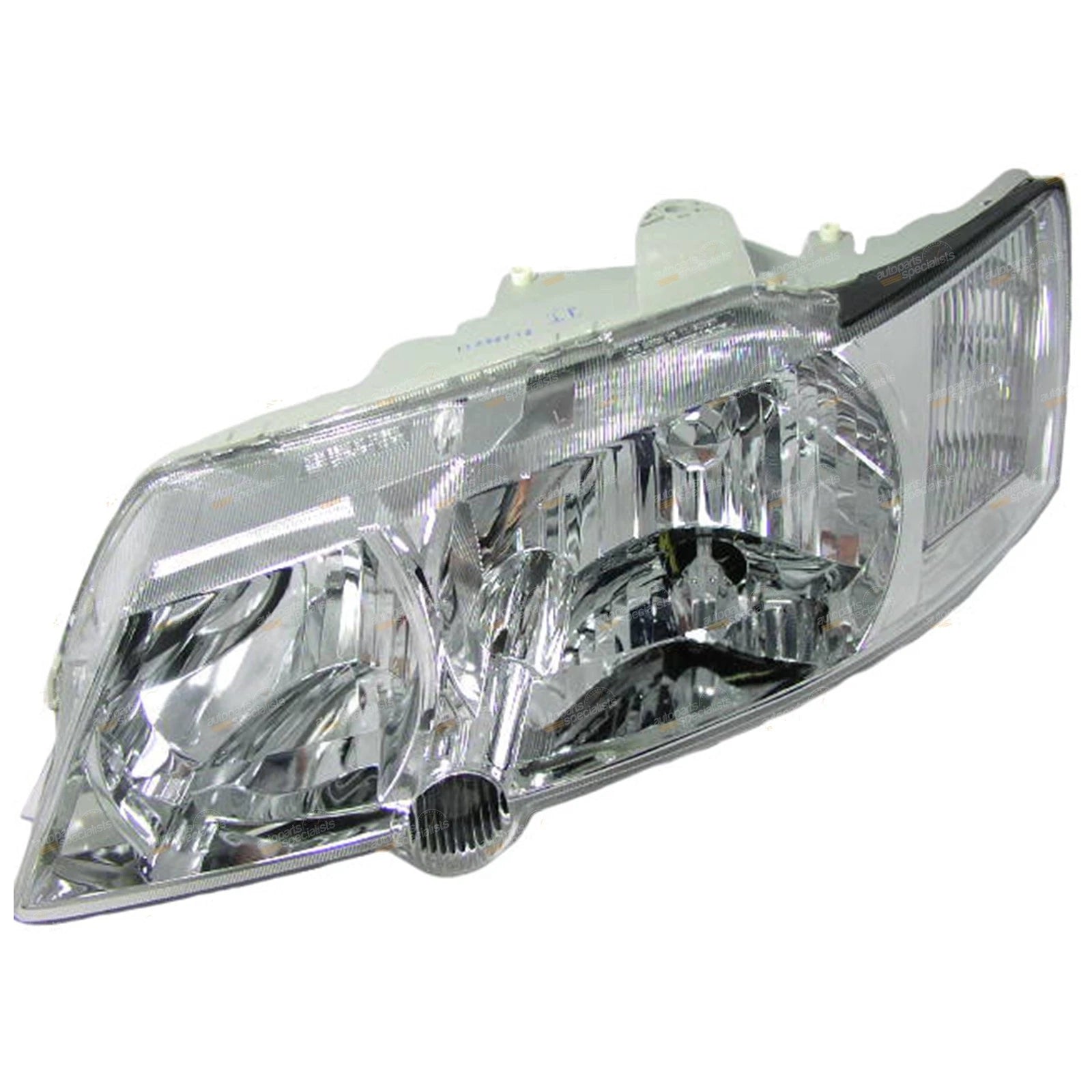LH Chrome Headlight for Holden VY Commodore (2002–2003) LHS