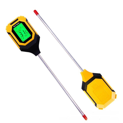 4-in-1 Soil pH Moisture Light Temperature Tester Gardening Tool