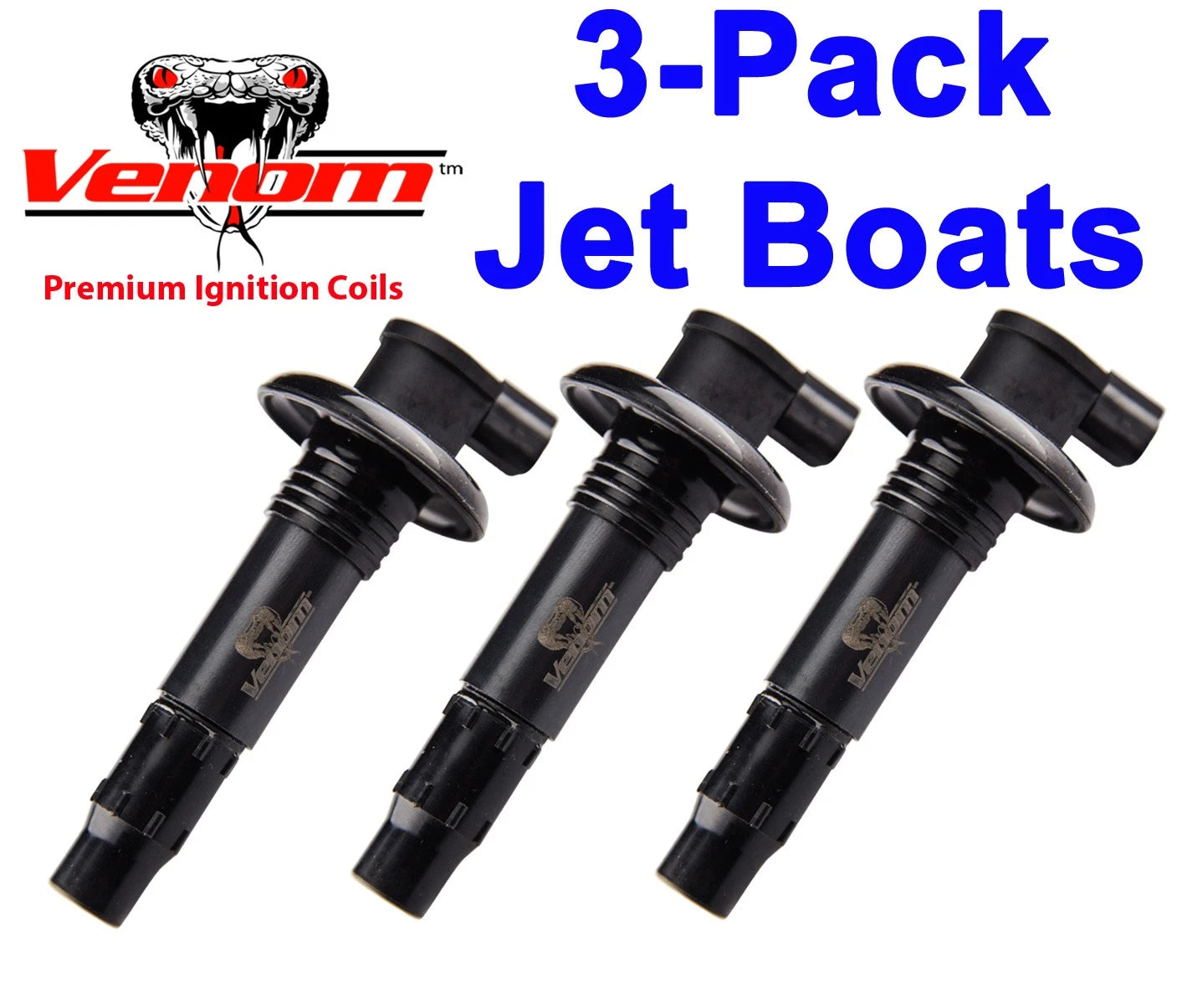 3X Ignition Coil for SeaDoo Speedster Challenger 4-TEC (1503)