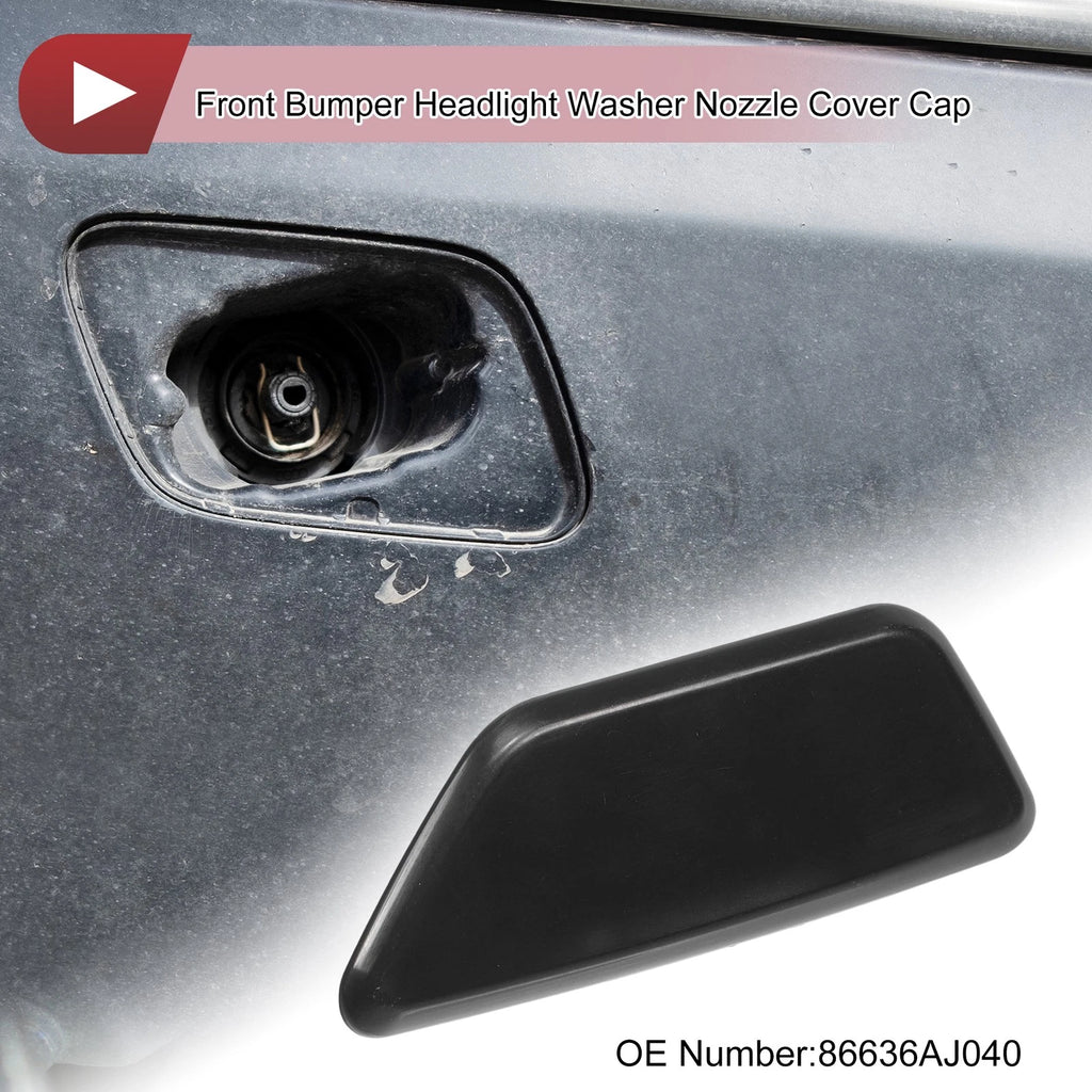 Front Left Washer Nozzle Cover Cap for Subaru Legacy (2010–2014) Unpainted