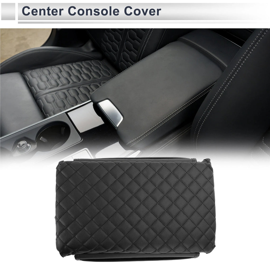 Center Console Cover for Tesla Model 3/Model Y (2017–2023) Black