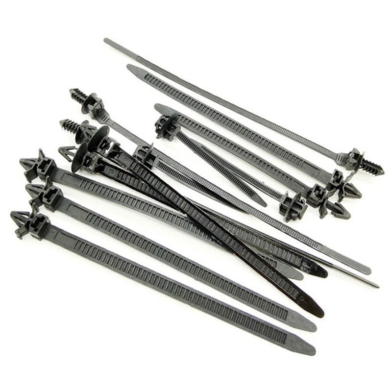 Cable Tie High Quality Nylon Car Wire Harness Line Fastener Zip Pratical Useful