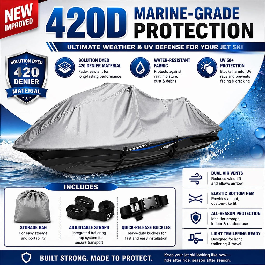Jet Ski Cover for SeaDoo Bombardier RXT (2005–2008)