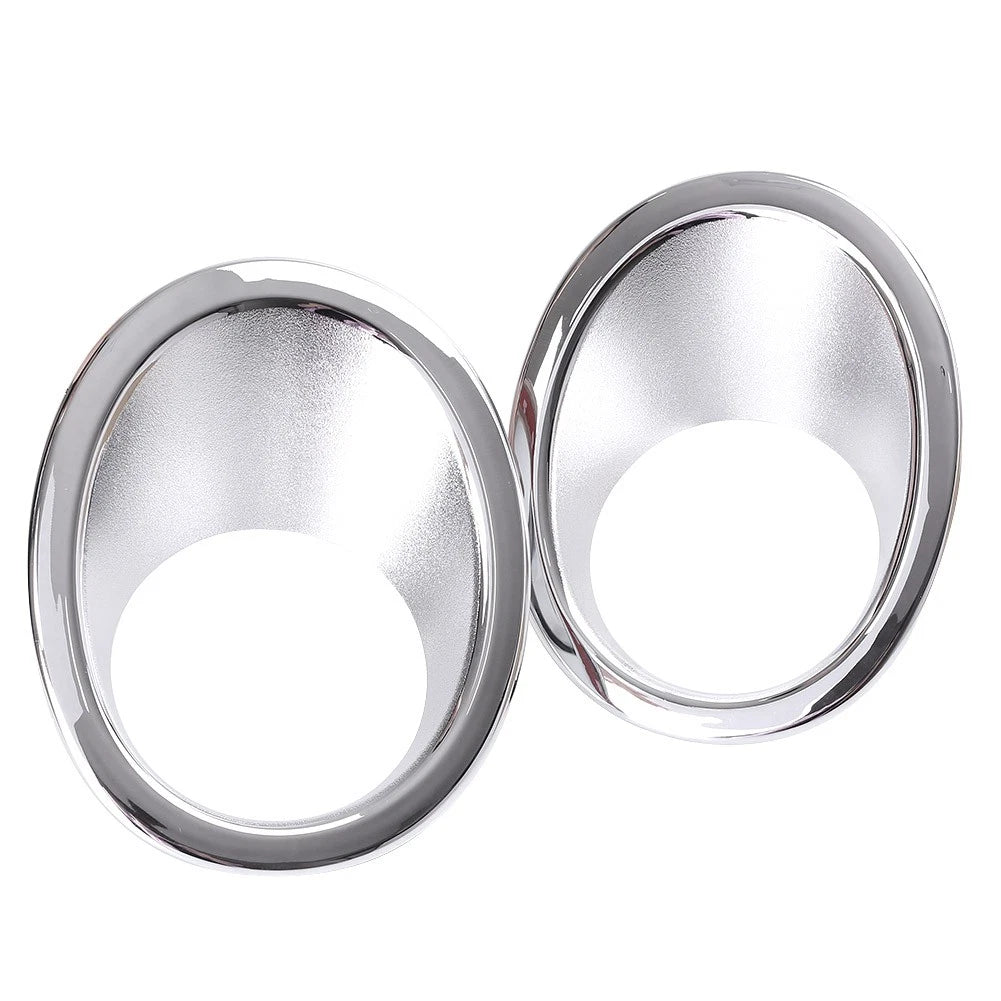 2X Front Fog Light Lamp Cover Trim for Honda CR-V (2007–2009) Chrome