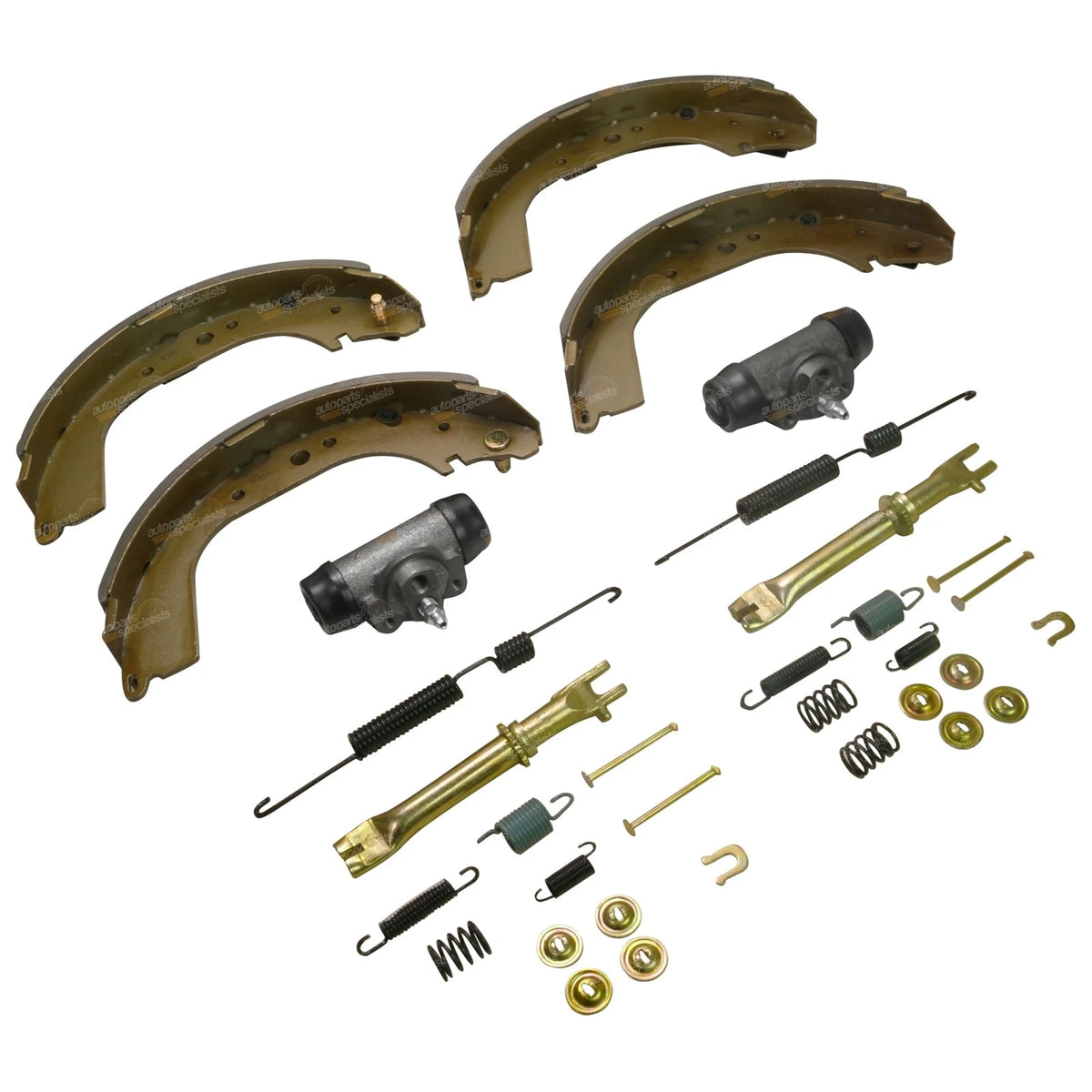 Brake Shoes & Wheel Cylinders Hardware Kit for Hilux 4Runner Surf (LN130 RN130)