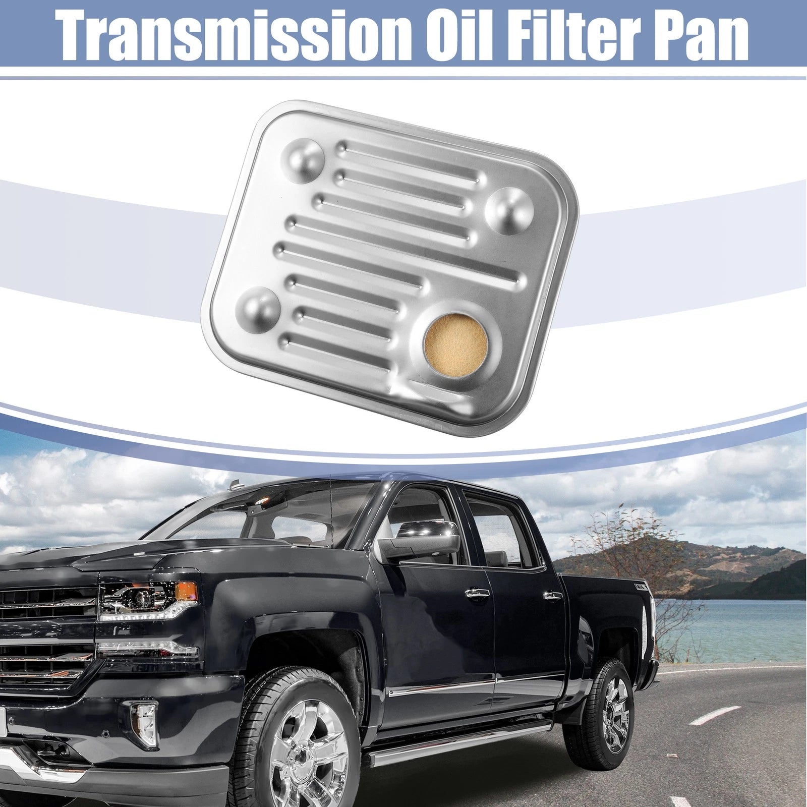 Transmission Filter Oil Pan Replacement for Chevrolet Silverado 2500 (2001–2008)