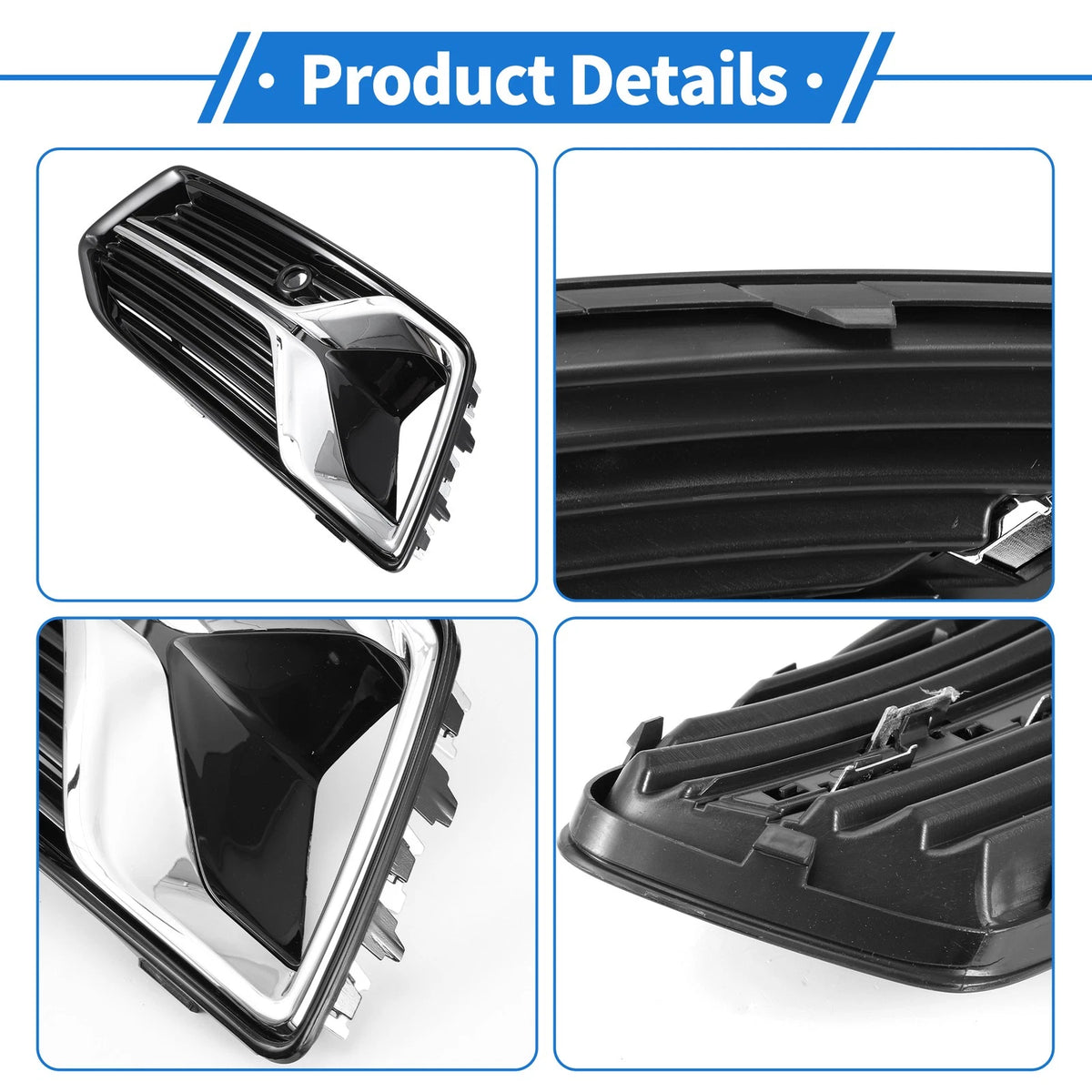 1 Pc Fog Light Grill for Audi A6 (2019–2023) No. 4K0807647