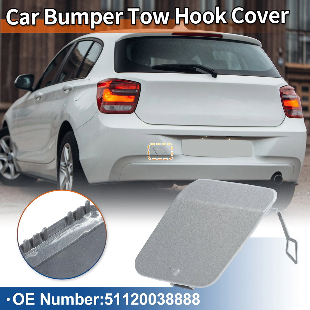 1 Pcs Rear Tow Hook Cover Replacement for BMW 1 Series (2013–2019)
