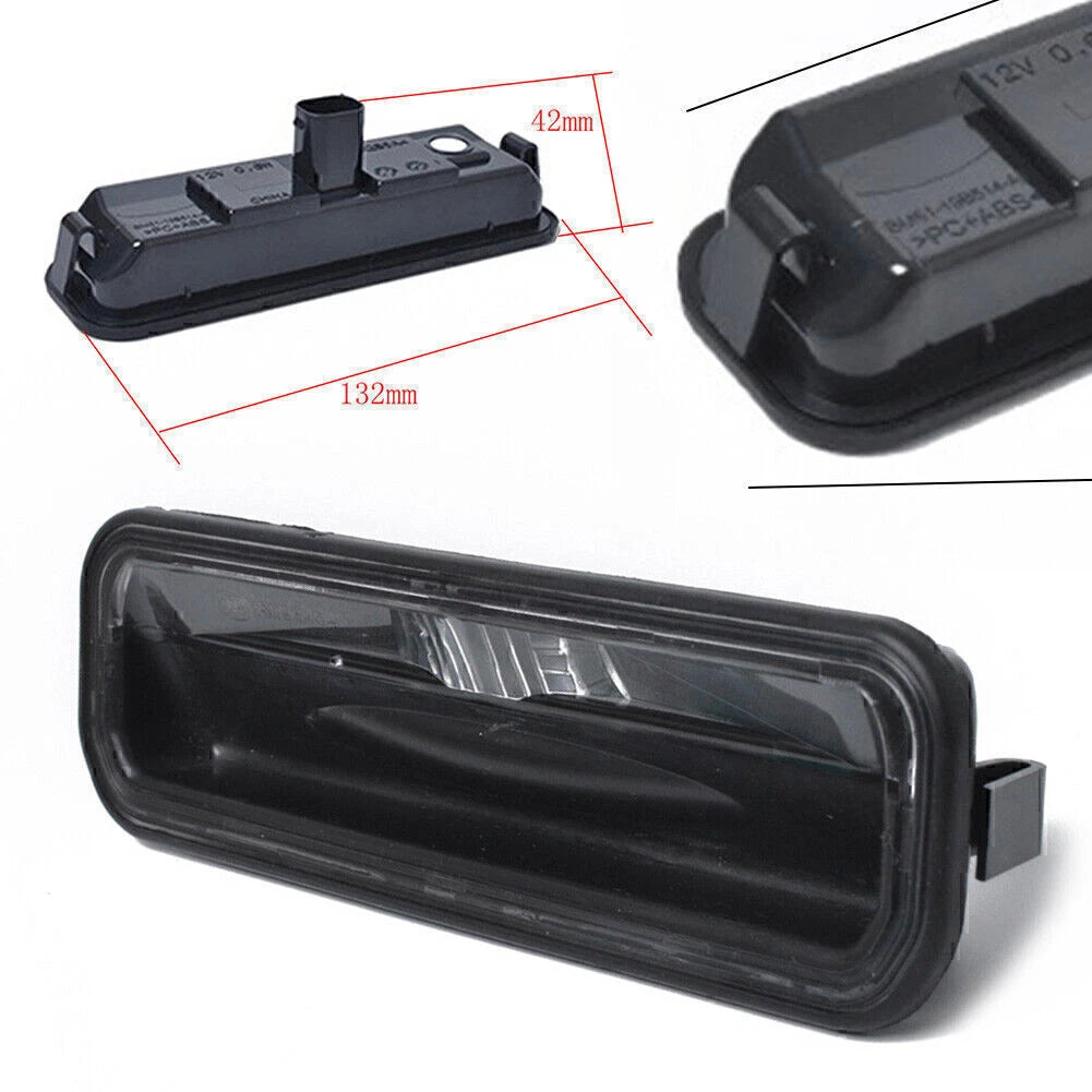 License Plate LED Light & Micro-switch Button for Ford Focus (2000–2011)