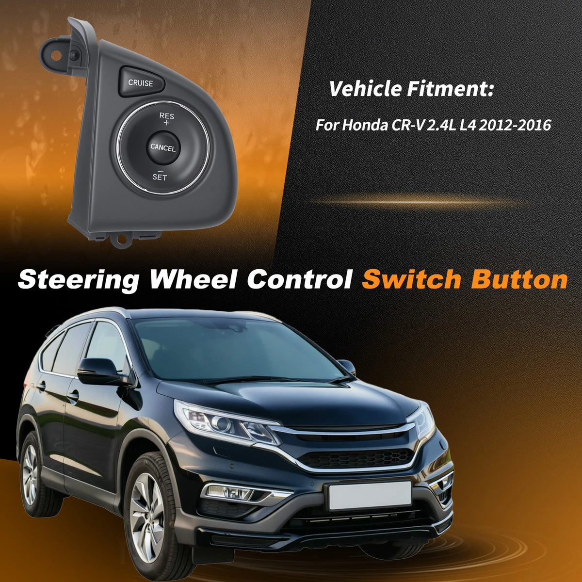 Right Steering Wheel Cruise Control Switch 35880T0AA12 for Honda CR-V (2012–2016)