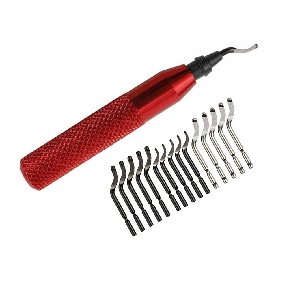 Deburring Kit 16 Blades for Automotive Use (360-Degree Swivel)