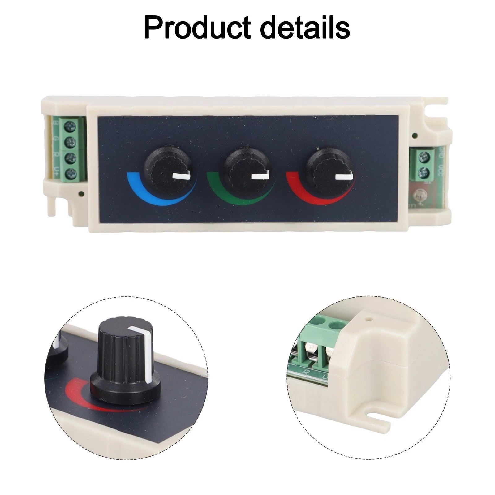 RGB LED Dimmer Controller for Easy Installation