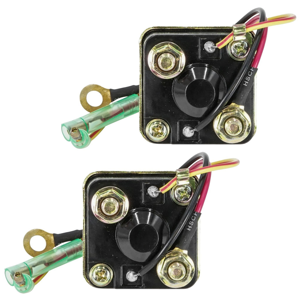 2x Starter Solenoid Relay Replacement for Kawasaki Jet Mate JB650 (1989–1992)