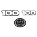 100 HP Horsepower Label Decal Sticker for Yamaha Outboard (4 Stroke)