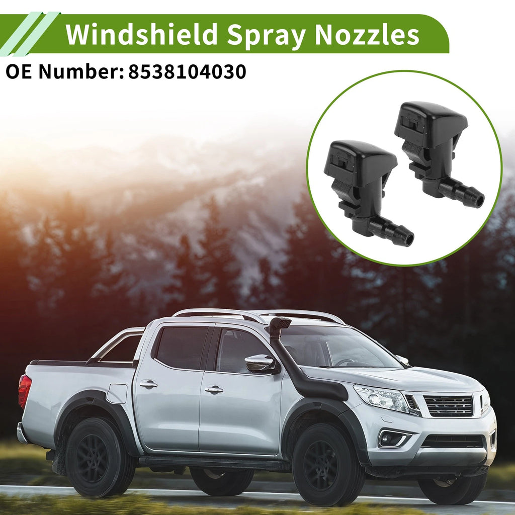 Windshield Washer Nozzle with Hose Connector for Toyota (2005–2015)