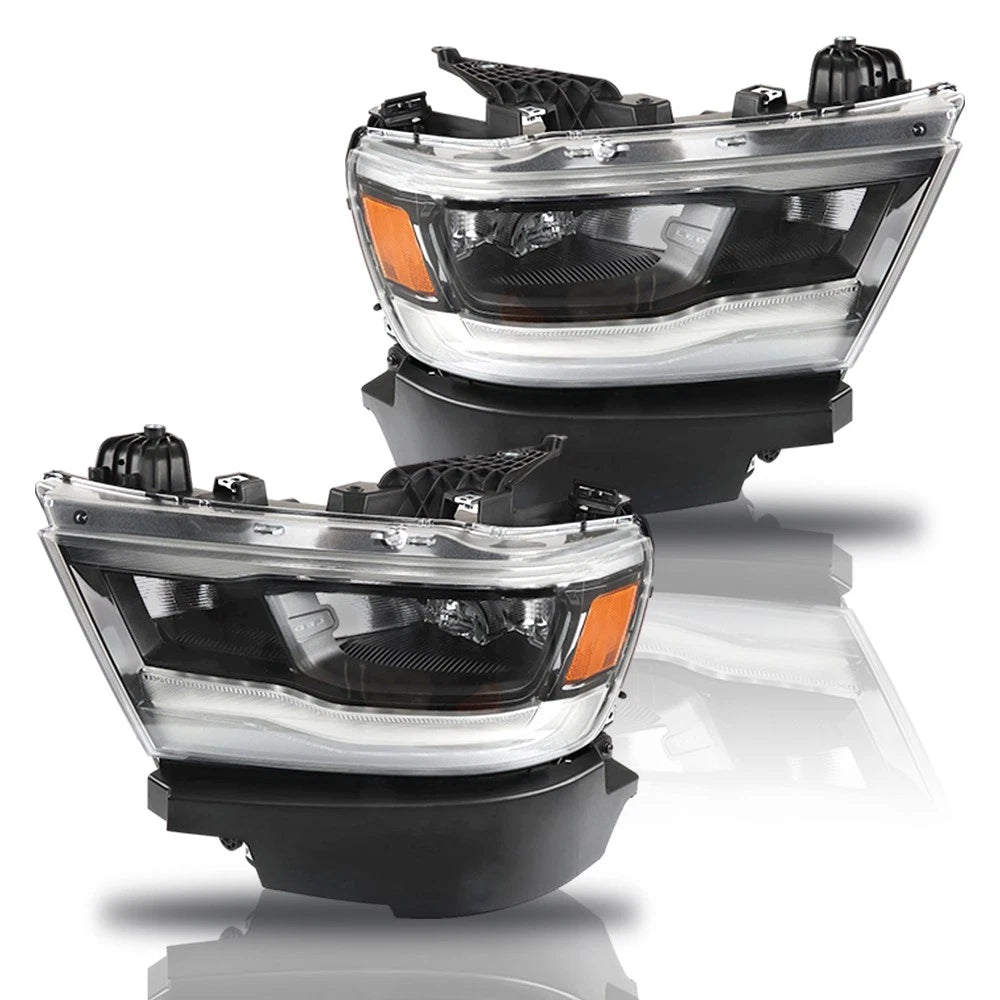 2X LED Headlights for Dodge RAM 1500 (2019–2023)