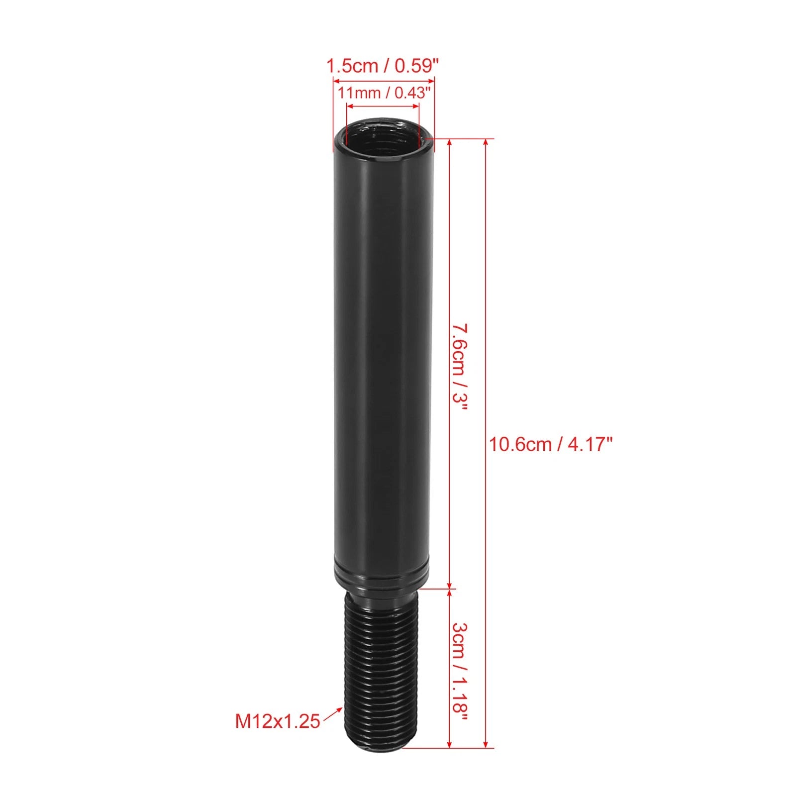 Gear Shift Knob Extender Lever for Subaru BRZ (2013–2018) M12x1.25