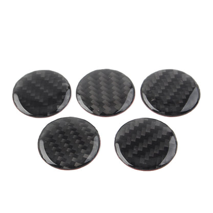 5 Pcs Door Handle Push Button Knobs Cover Trim for Jeep Wrangler JK (2007–2017)